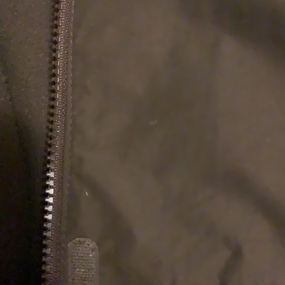 Pink and brown girls Lands’ End Winter Parka - Picture 6 of 10